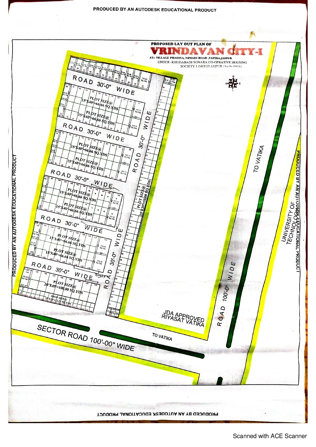 Vrindavan City 1, Pahadiya, Nimdi Road, Vatika, Jaipur